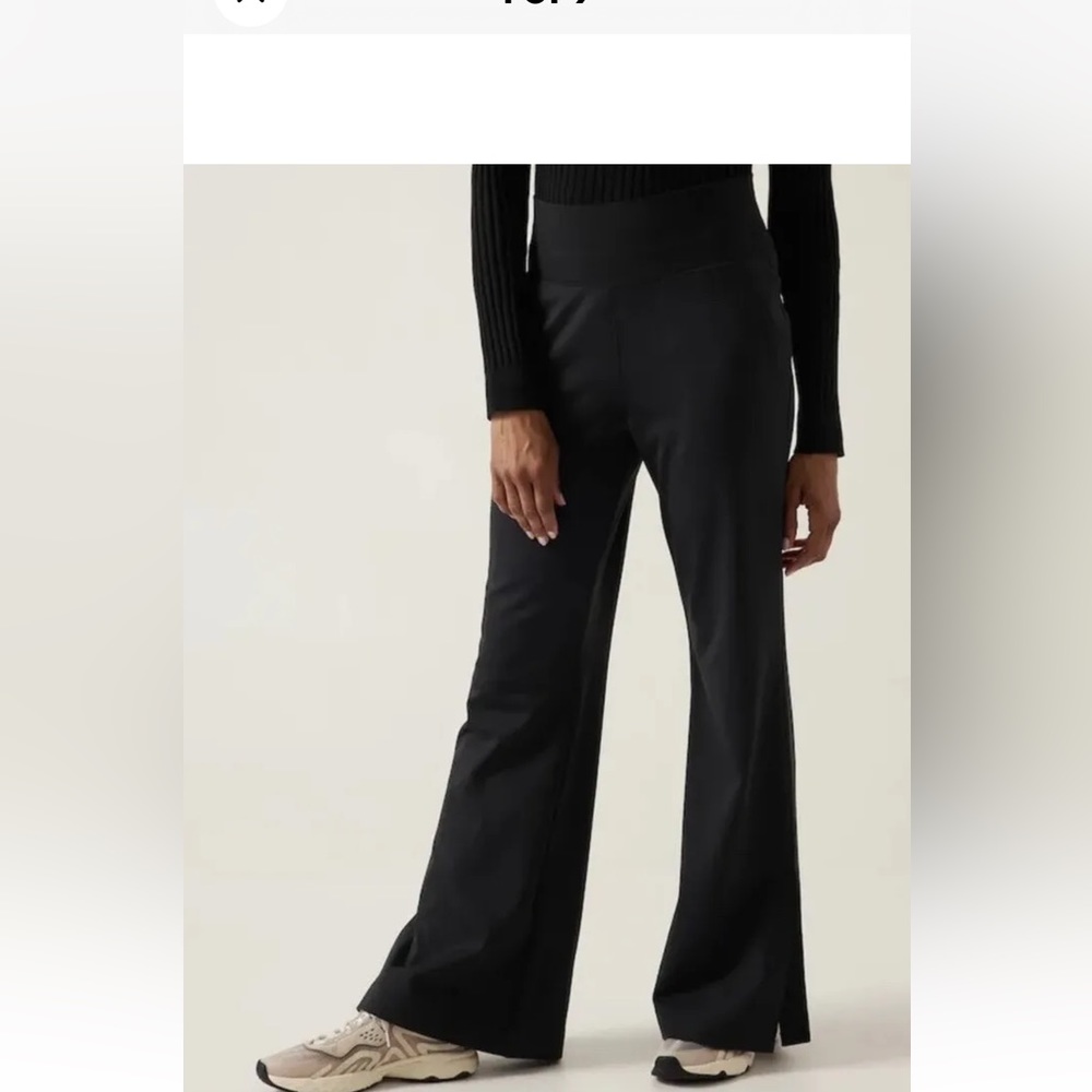 Athleta || Venice Flare Pant Black Large